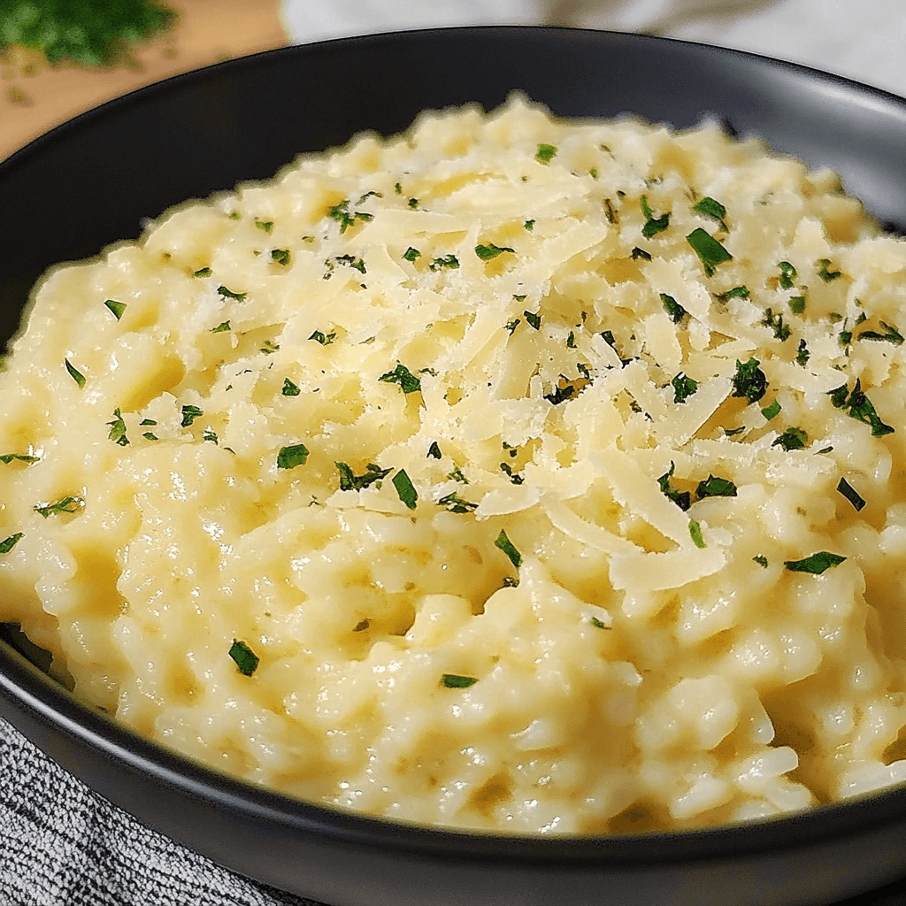 Parmesan Risotto Zero Ingredients